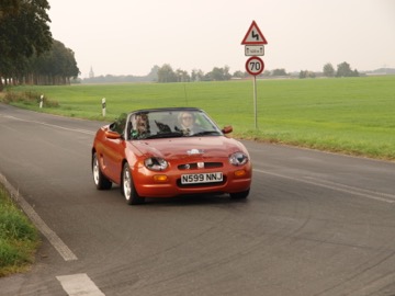 Charles and Caroline on their way …
