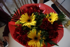 Susanne’s birthday flowers