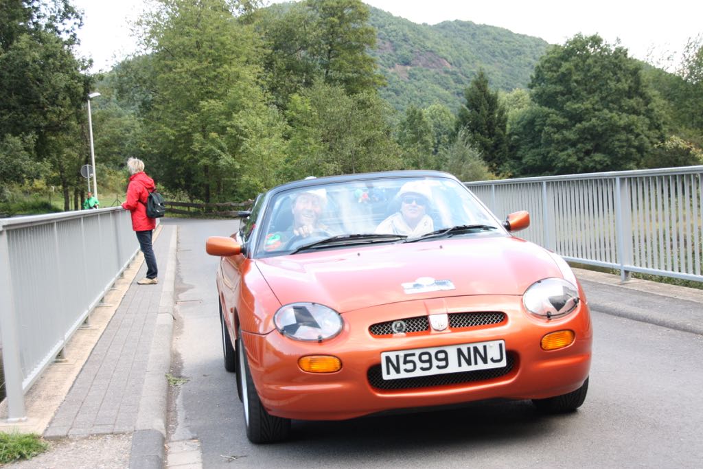 … after just a short drive …