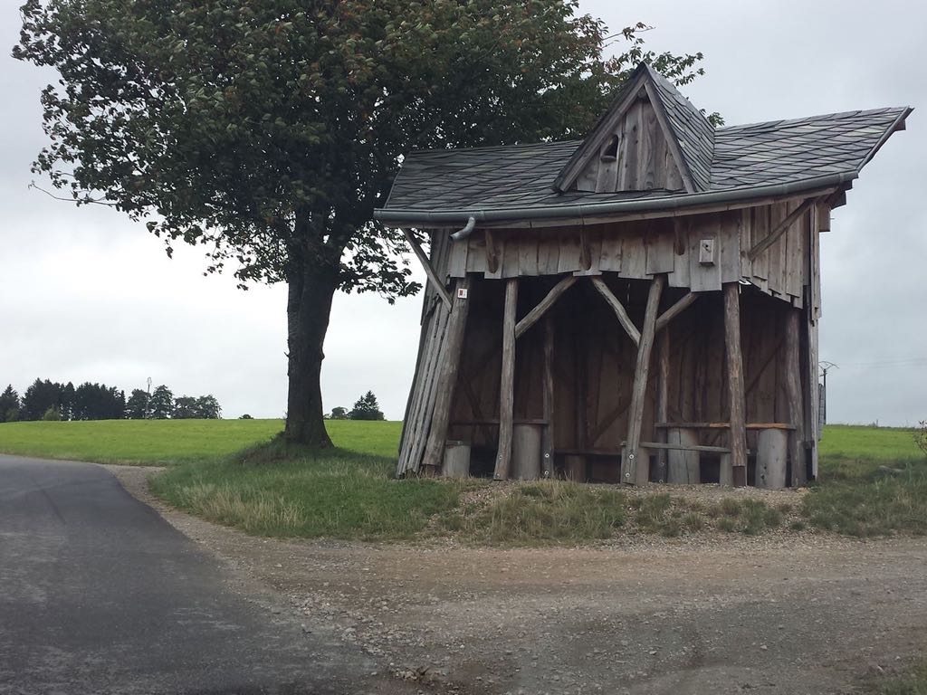 … passing barmy barns …