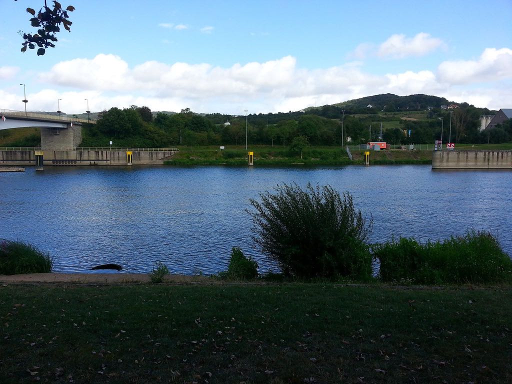 The Moselle, where France, Germany and Luxembourg meet.