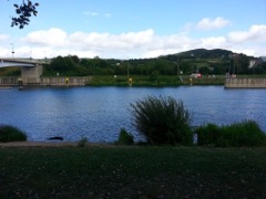 The Moselle, where France, Germany and Luxembourg meet.
