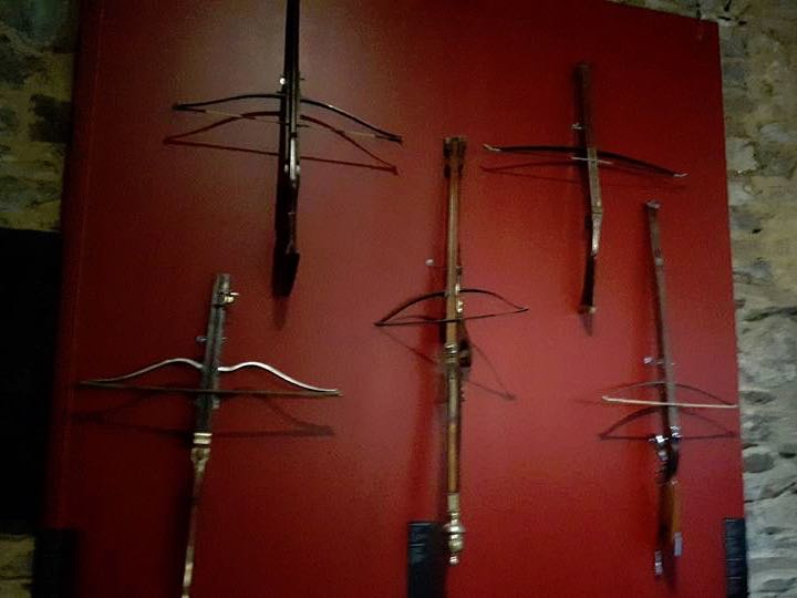 There’s a crossbow collection …