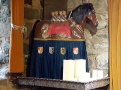 … a horse …