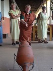 between courses, we played some roman games